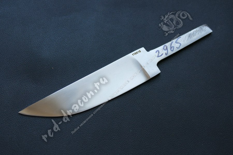Клинок для ножа 110х18 za2965-1