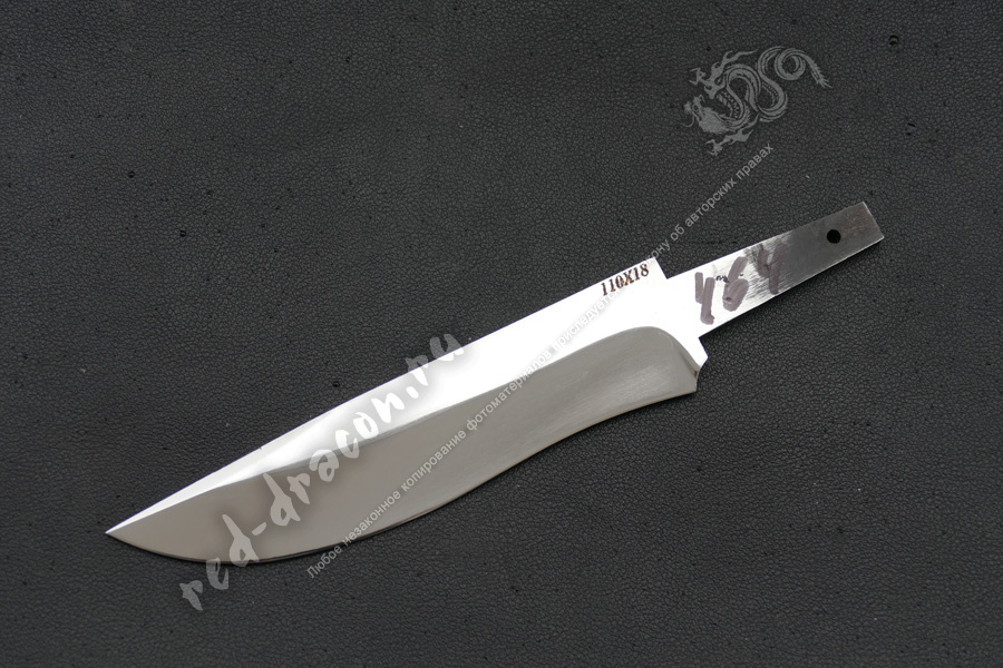 Клинок кованный для ножа 110х18 "DAS464"