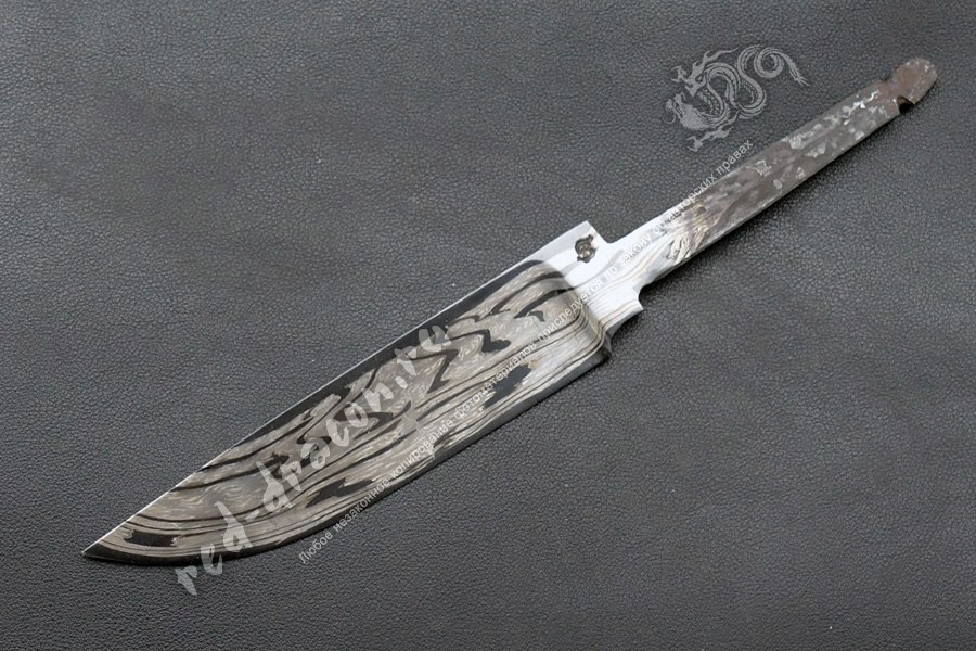 Клинок для ножа Дамаск za1690